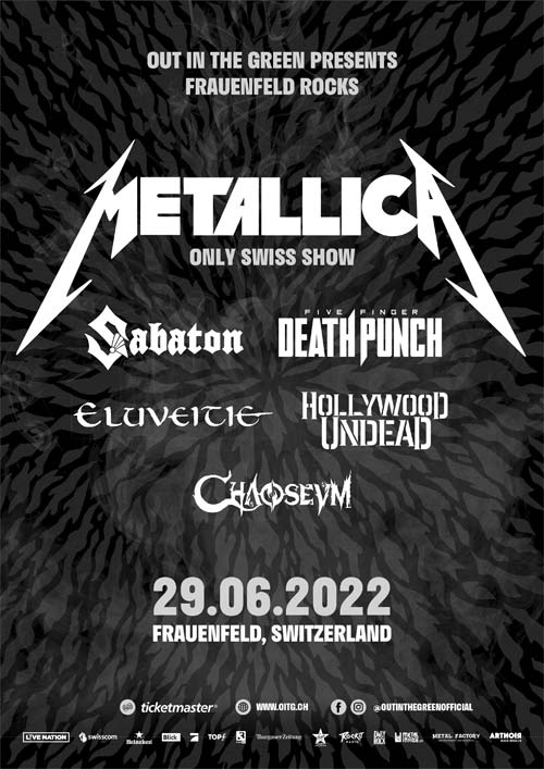 Metallica 22 Frauenfeld