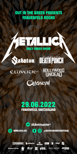 Metallica Out In The Green 2022 300x600