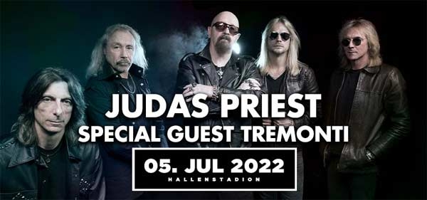 Wir verlosen 2x2 Eintritte für JUDAS PRIEST am 05.07.2022 in Zürich!