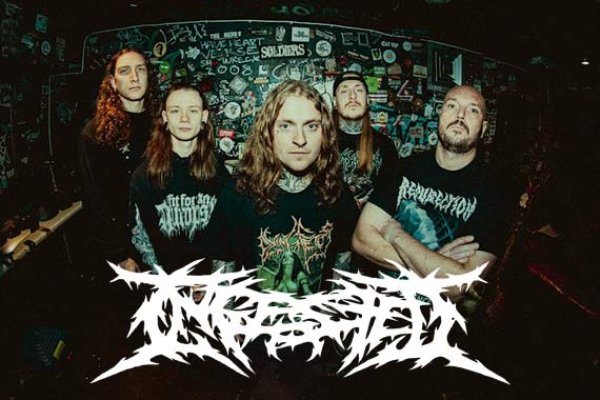 INGESTED teilen Video zu Solo-Single «Nefarious Tongues» und kommen 2026 in die Schweiz