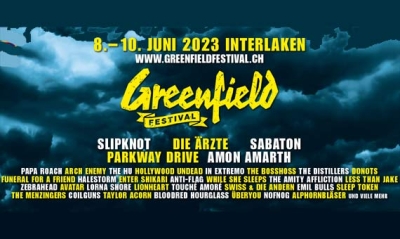 Mehr Bands für Greenfield Festival Bands 2023: Papa Roach, Hollywood Undead, Avatar und 14 weitere Bands fürs Greenfield Festival 2023 bestätigt