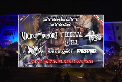Starlett Stock Festival Vol. III (mit Vicious Rumors, Medieval Steel, Air Raid...)
