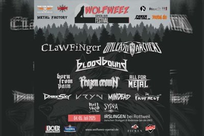 Das WOLFWEEZ Open Air Festival 2025 zwischen dem Schwarzwald und der Schwäbischen Alb