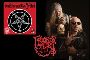 FRIENDS OF HELL hauen neue Single & Video «Bringer Of Evil» heraus. Neues Album «God Damned You To Hell» erscheint im April '24