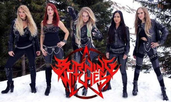 BURNING WITCHES enthüllen Cover ihres neuen Albums «The Witch Of The North»