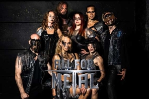 ALL FOR METAL stellen festliches Musik-Video «All For Metal Is Coming To Town» vor und streamen die komplette 