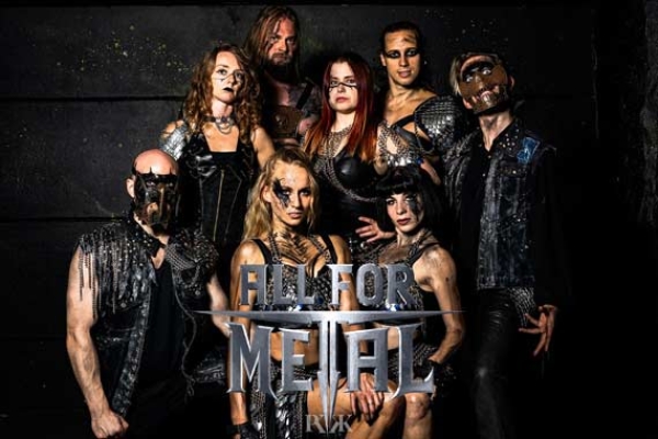 ALL FOR METAL stellen festliches Musik-Video «All For Metal Is Coming To Town» vor und streamen die komplette &quot;Adunata-2024-Show&quot;