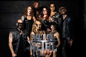 ALL FOR METAL geben Details zum kommenden Zweitwerk bekannt und stellen Musik-Video zum Titelsong «Gods Of Metal» vor