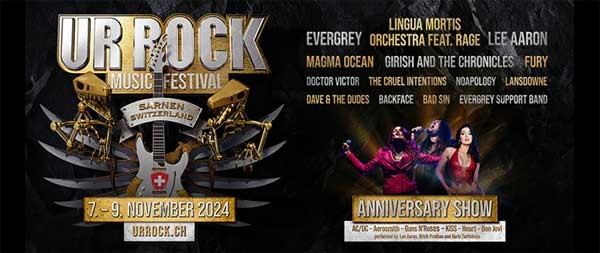 HIer gibt es 2x3 Festival-Eintritte für das URROCK FESTIVAL in Sarnen