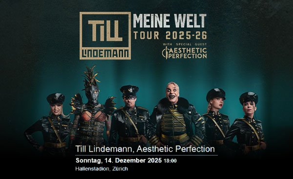 Gewinnt 2x2 Eintritte für TILL LINDEMANN in Zürich!