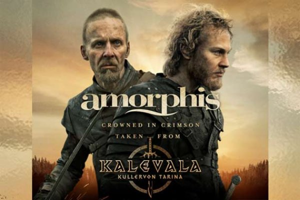 AMORPHIS steuern Titelsong «Crowned In Crimson» mit Video-Clip zu Kinofilm über das Kalevala bei