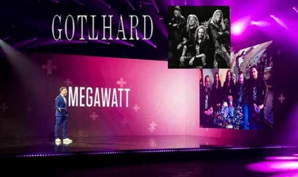 Swiss Music Awards für MEGAWATT und GOTTHARD