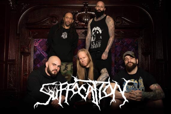 SUFFOCATION kündigen neues Album für November &#039;23 an, enthüllen ersten Song «Seraphim Enslavement» und kommen 2024 in die Schweiz!